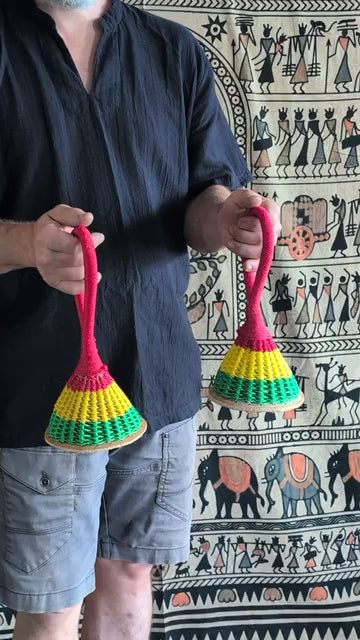 Caxixi (Pair) – The Breath of Rhythm in Your Hands