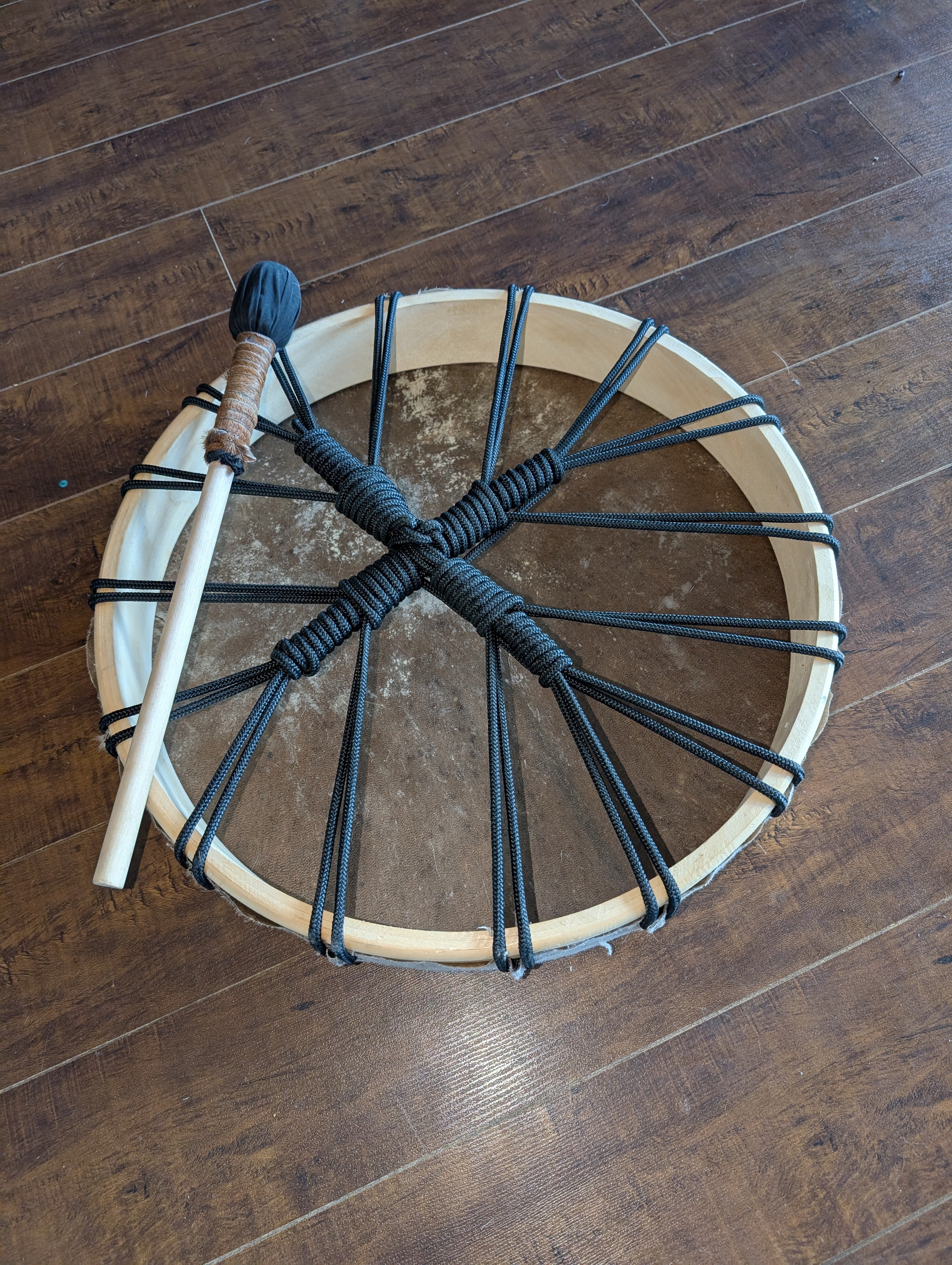18 inches Ceremony drum - Beating with Mother Earth